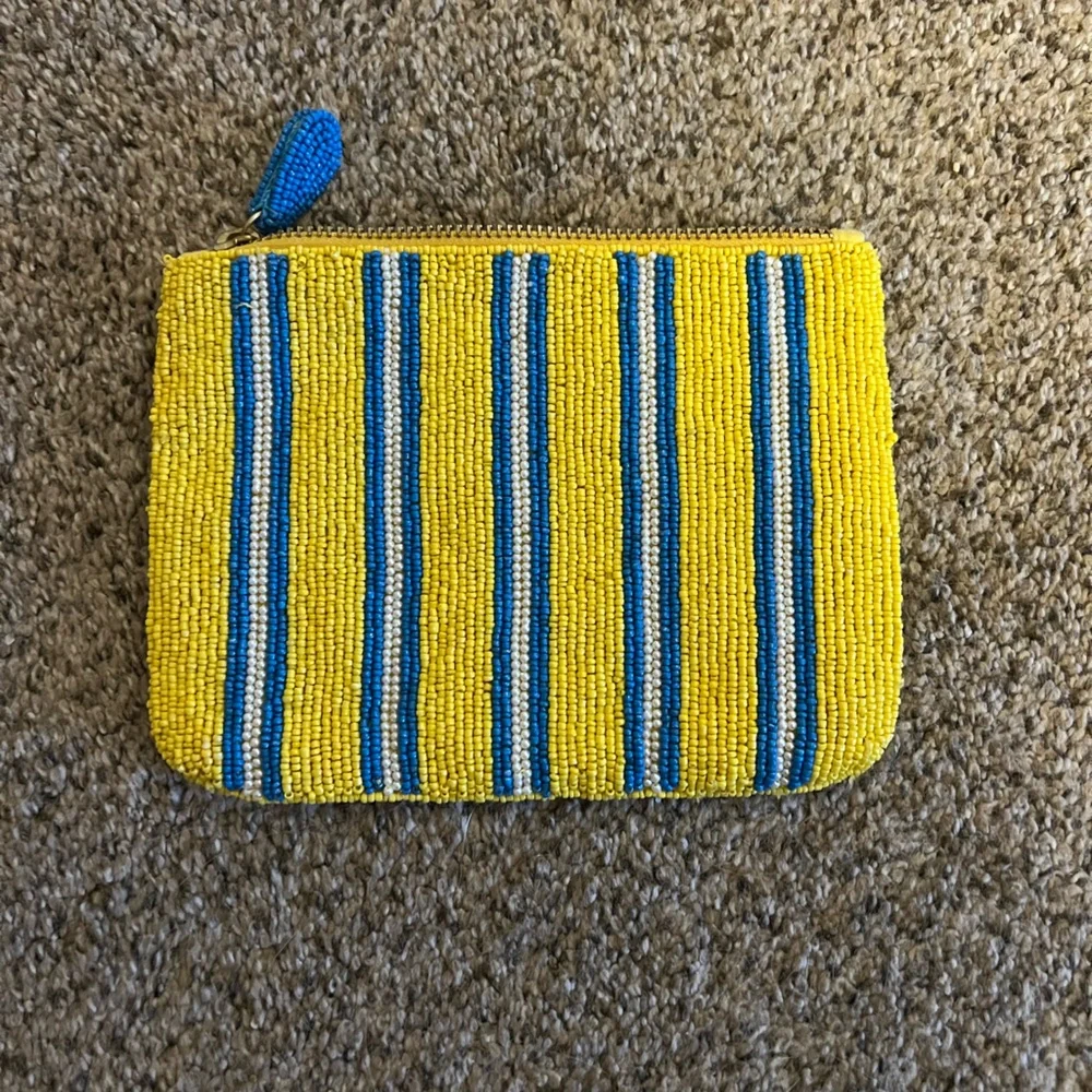 Anthropologie Fiona Beaded Tomato Pouch - Picture 3 of 7